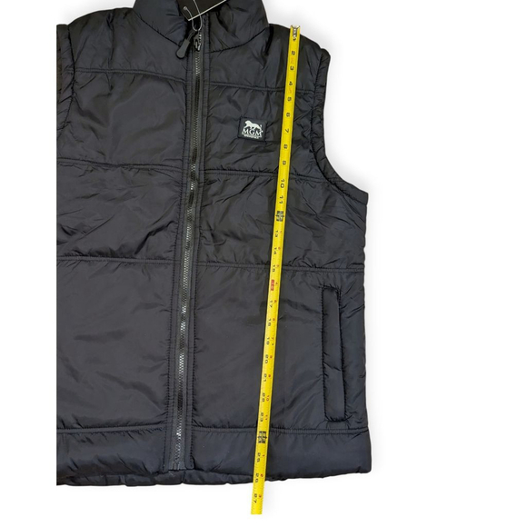 MGM Springfield Black Puffer Vest Medium NWT - Picture 9 of 11